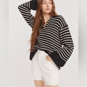 J.Crew High-Rise Denim Shorts White Size 28 NWT